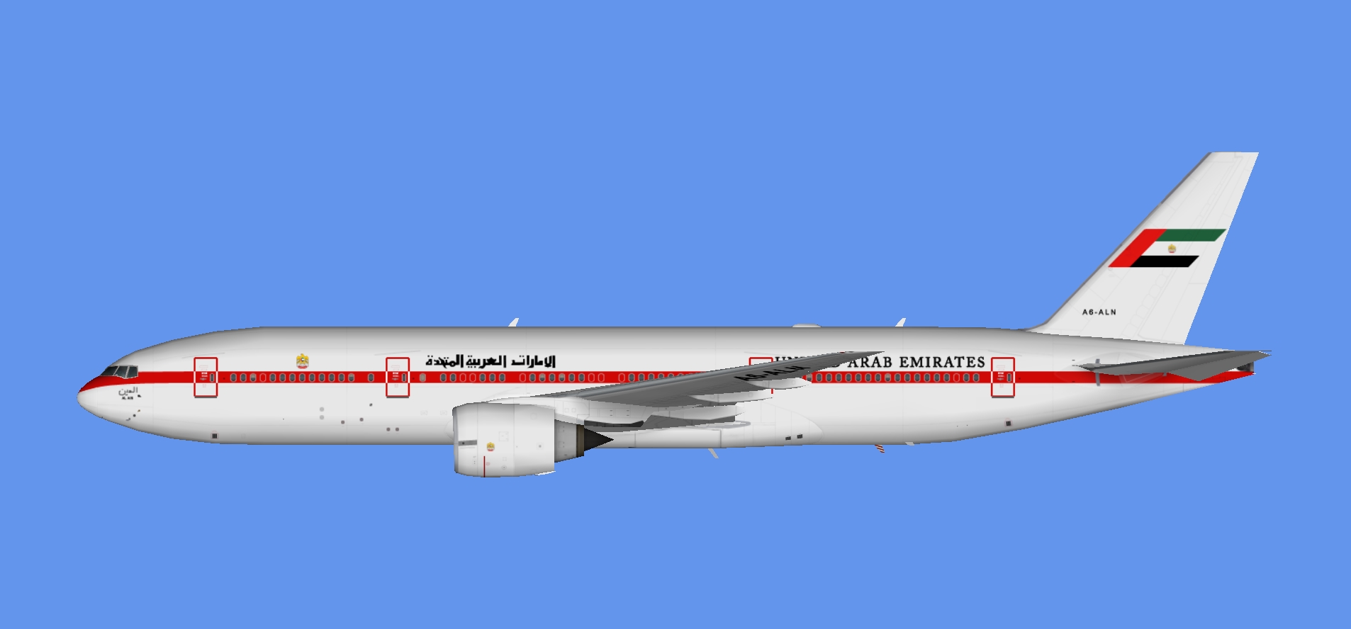 UAE Pres. Flight 777-200 (TFS)