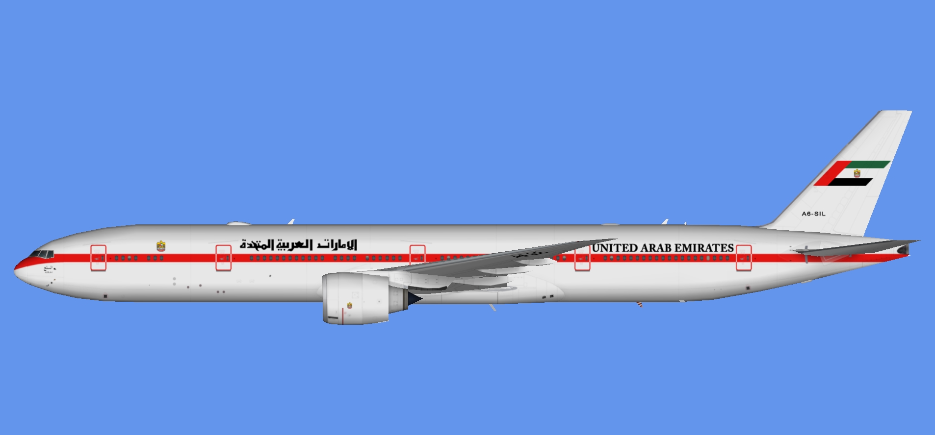 UAE Pres. Flight 777-300ER (TFS)