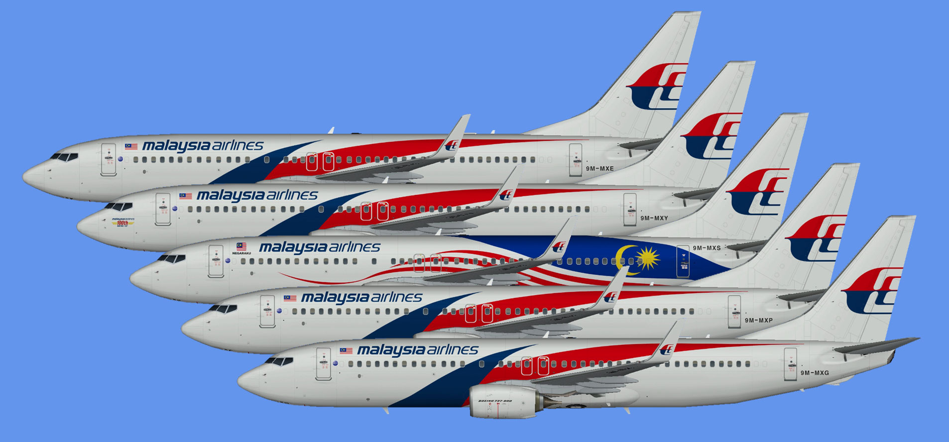 Malaysia 737-800 2018 update