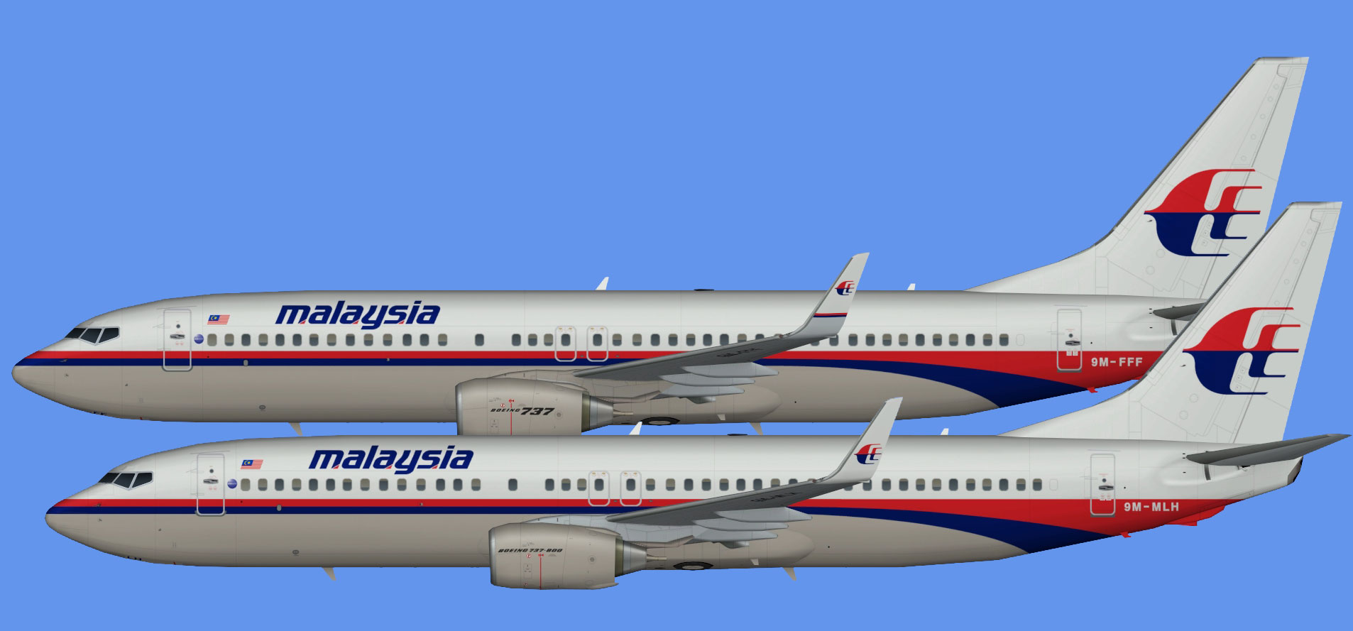 Malaysia Airlines  737-800 OOC
