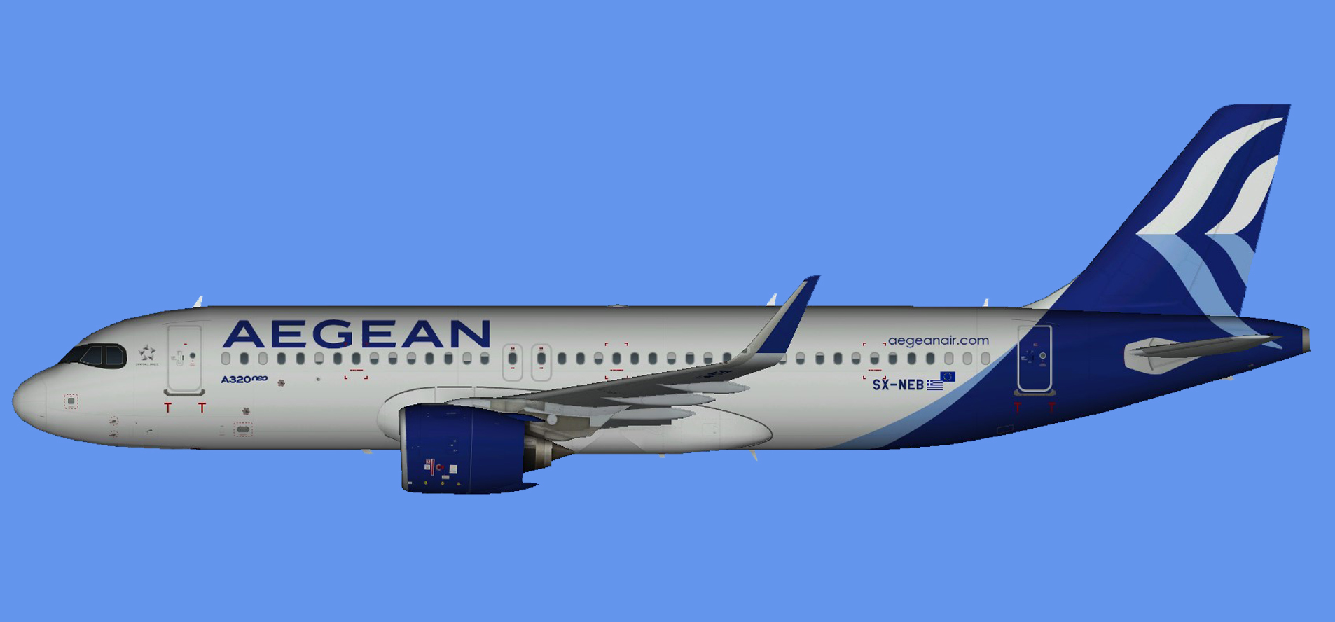 Aegean Airlines Airbus A320 NEO NC