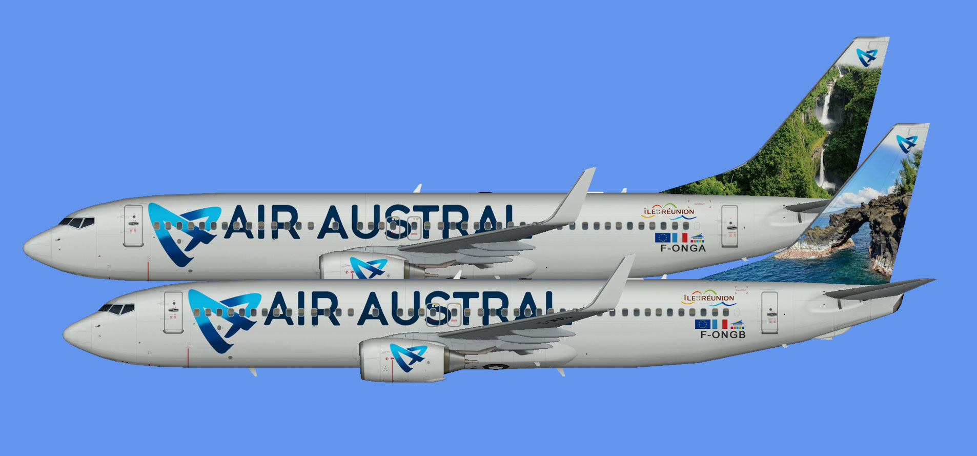 Air Austral Boeing 737-800 