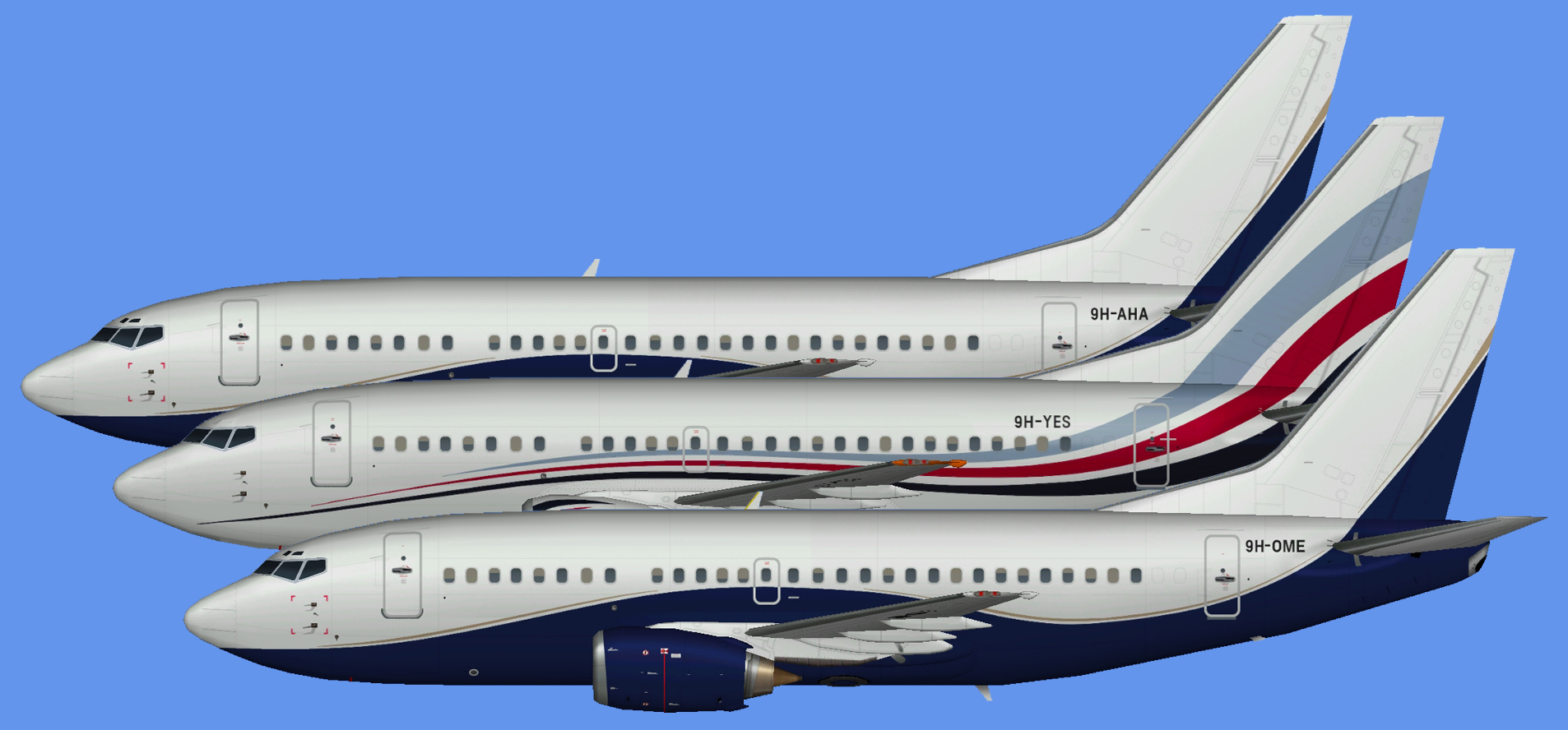 Air X Charter Boeing 737-500