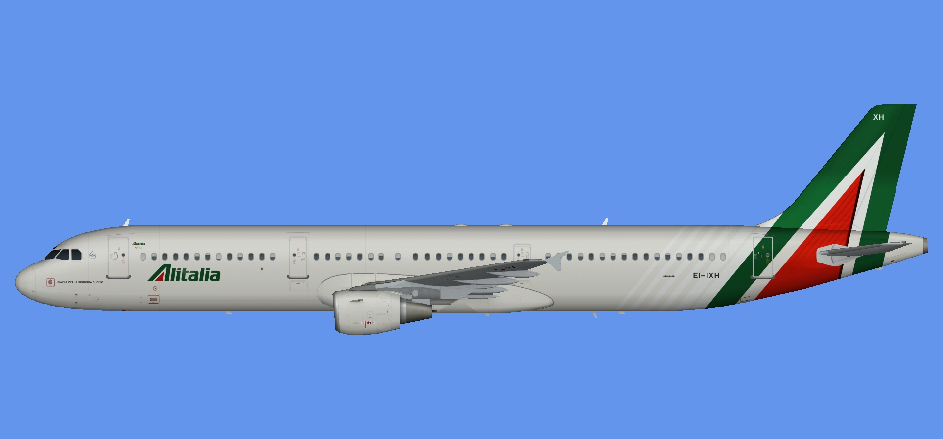 Alitalia Airbus A321 NC