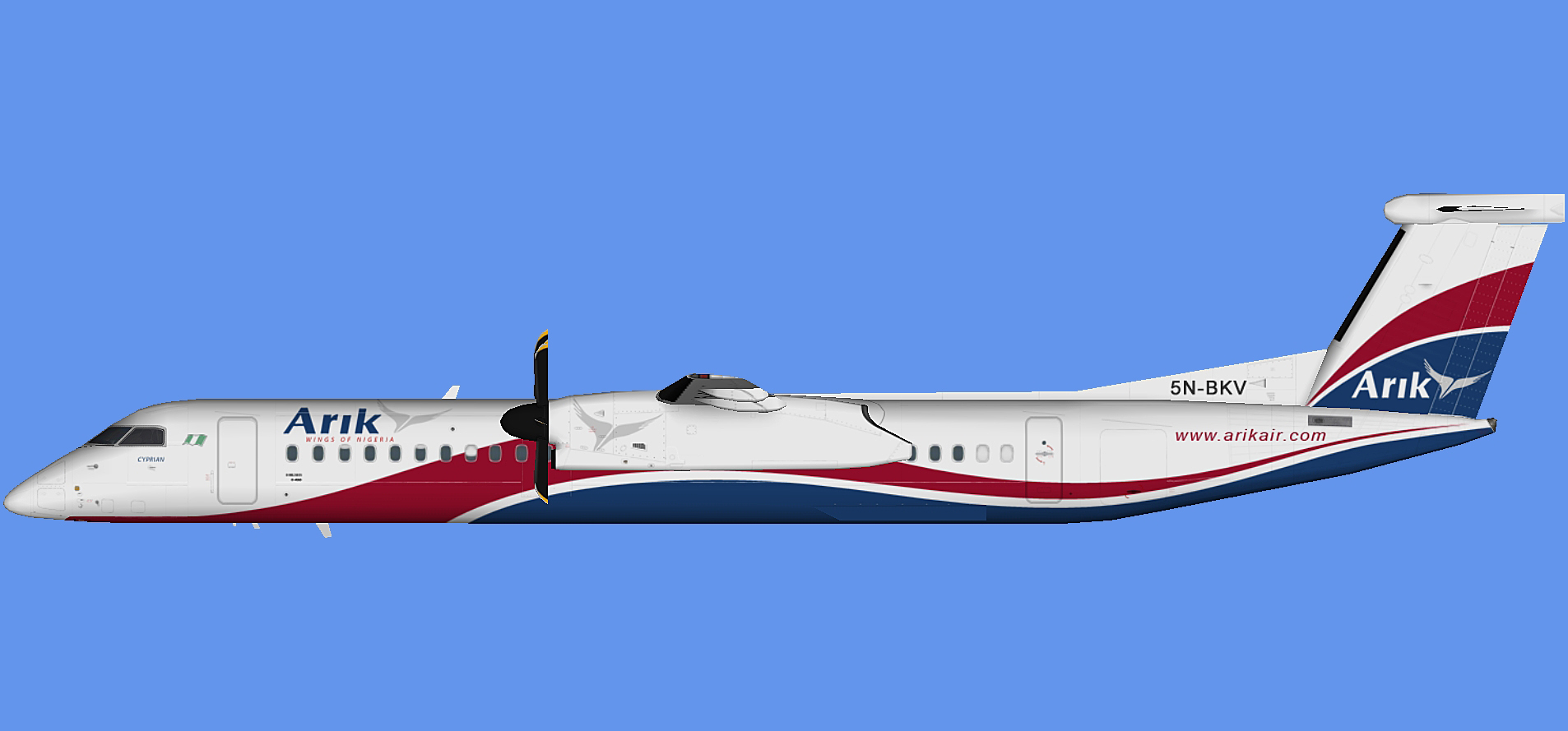 Arik Air Dash 8-400