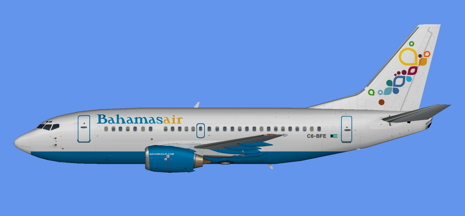 Bahamasair Boeing 737-500