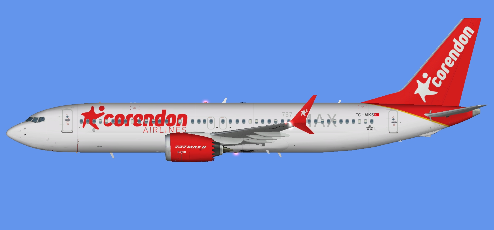 Corendon Airlines Boeing 737MAX-8