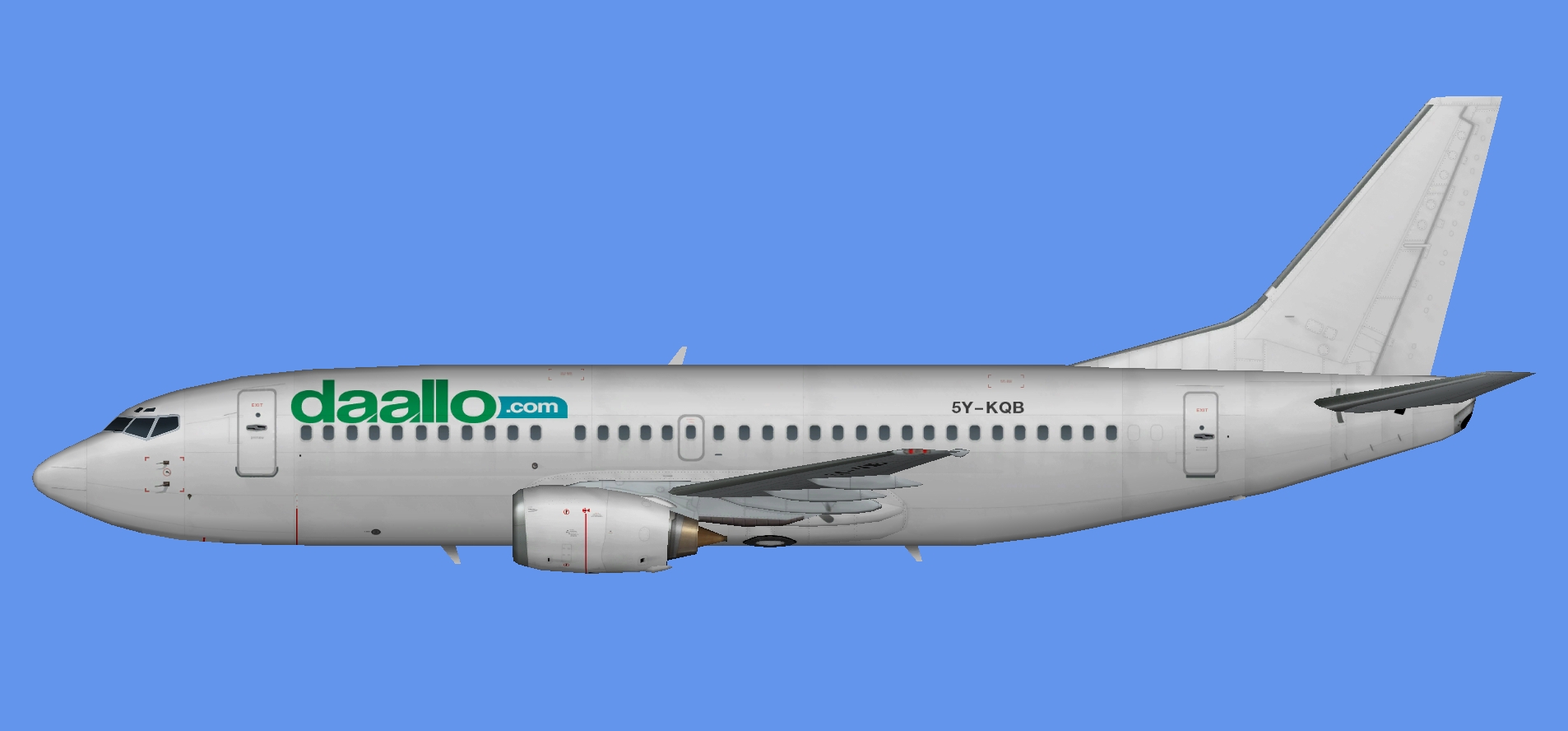 Daallo Airlines Boeing 737-300