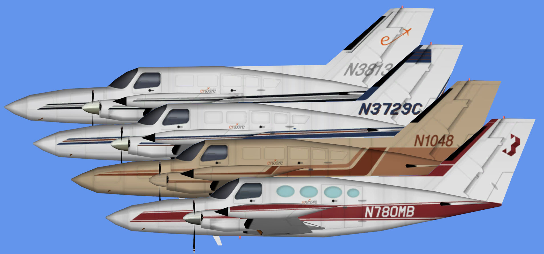 Encore Air Cargo Cessna 402