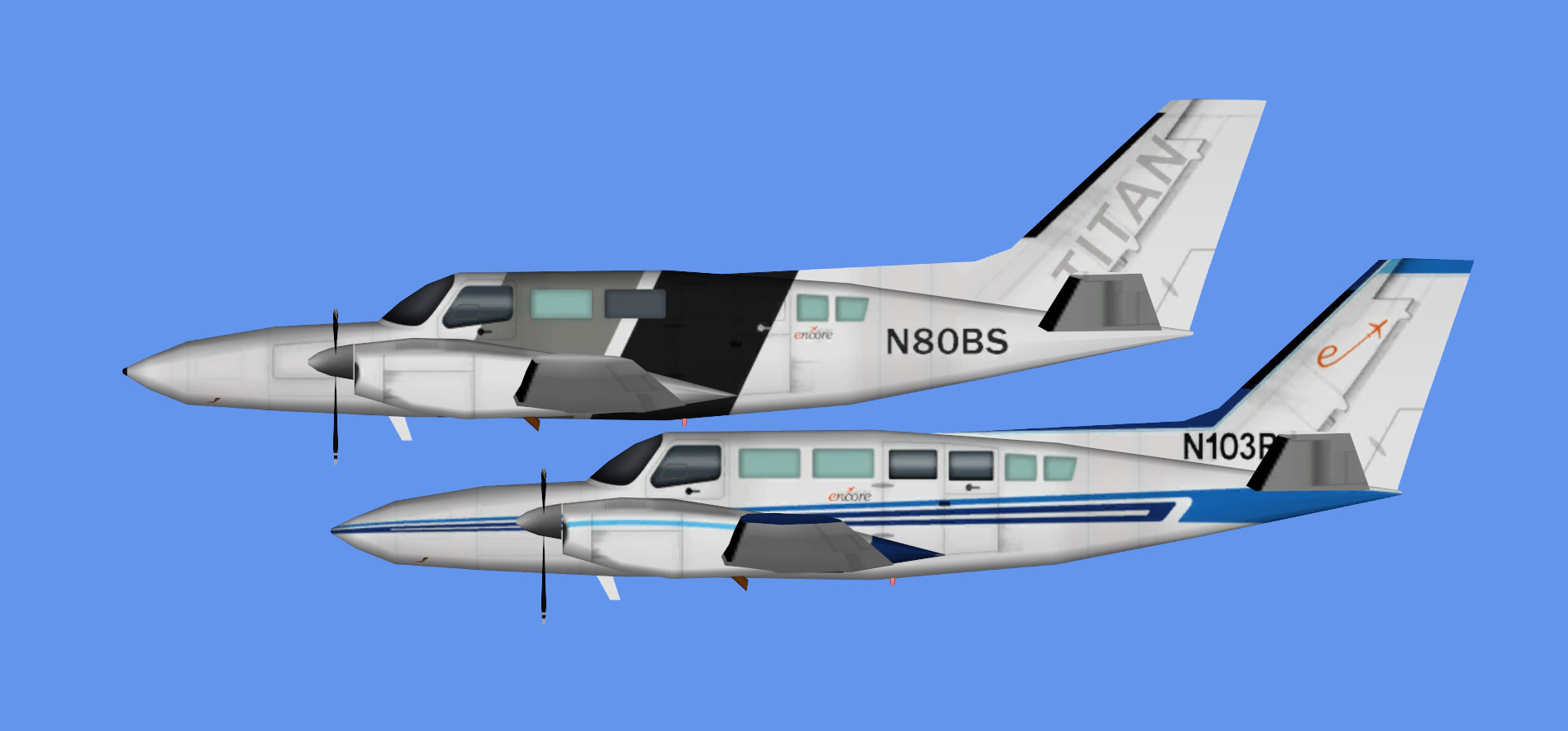 Encore Air Cargo Cessna 404