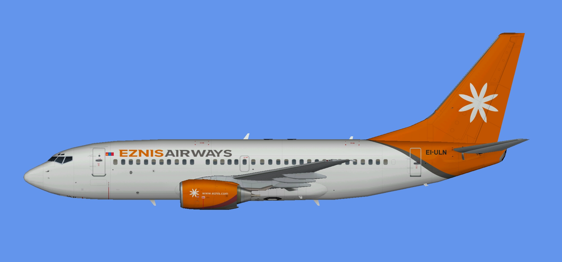 Eznis Airways Boeing 737-700