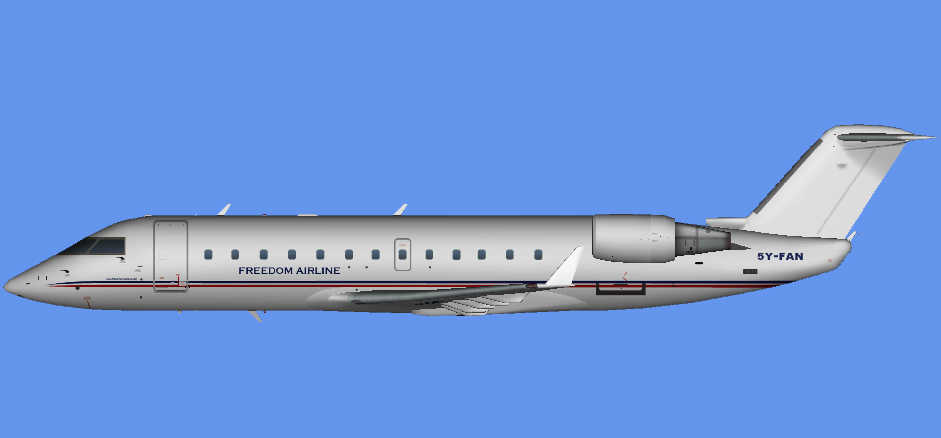 Freedom Airline Bombardier CRJ-200