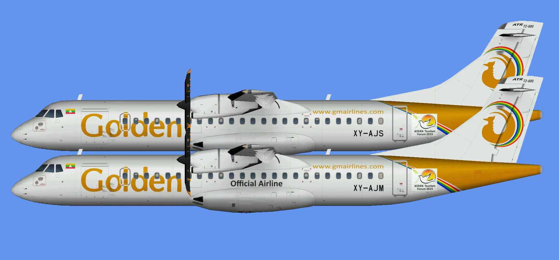 Golden Myanmar ATR 72