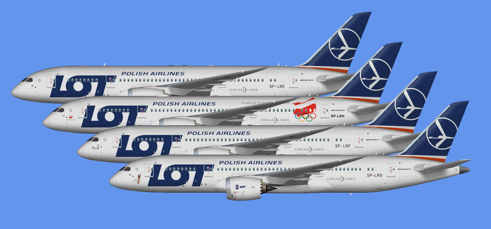 LOT Polish Airlines Boeing 787-8 (FSP)