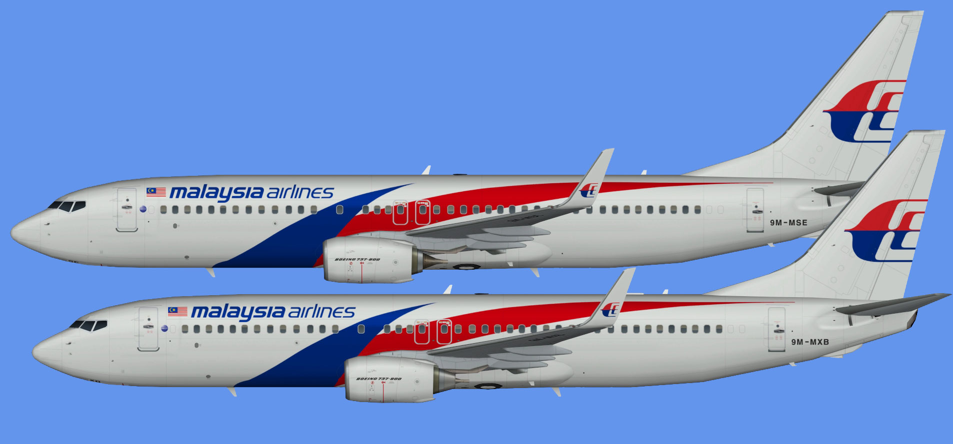 Malaysia Airlines  737-800 NC