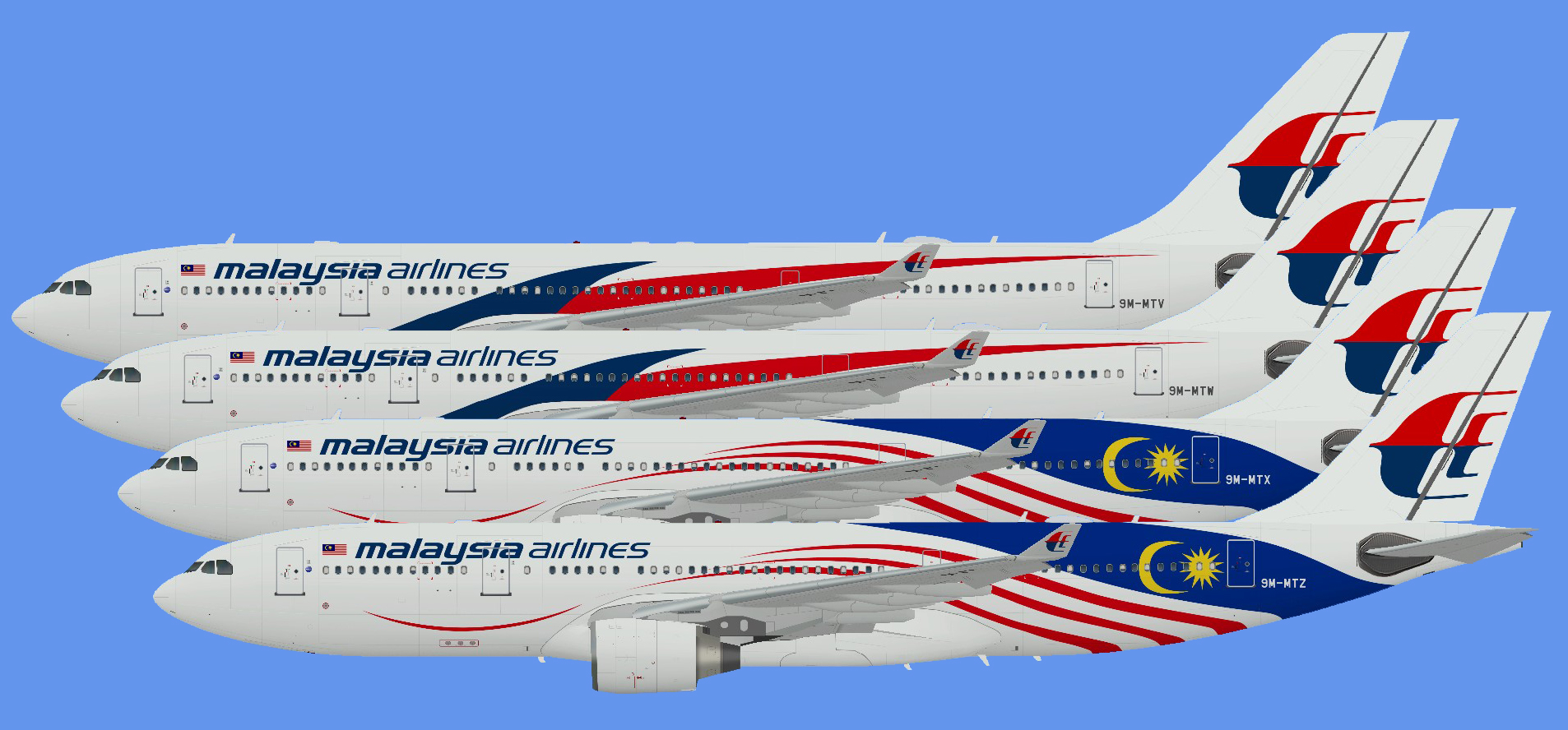 Malaysia Airlines A330-200 (AIG)