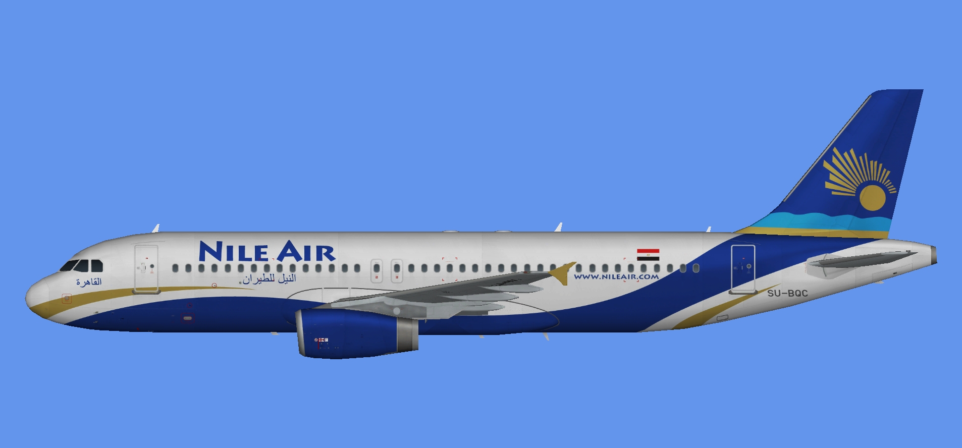 Nile Air Airbus A320 IAE