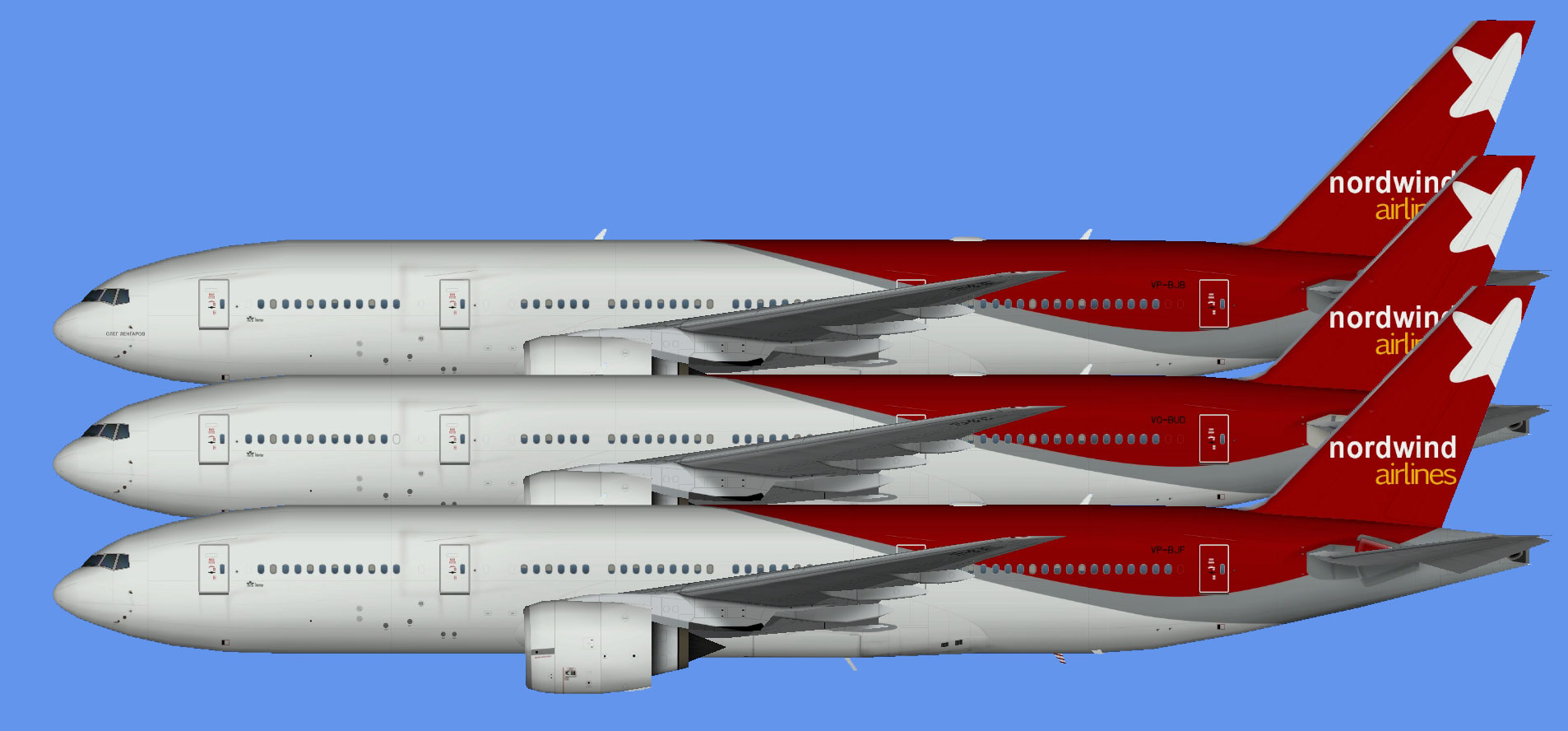 Nordwind Airlines 777-200 OC (TFS)