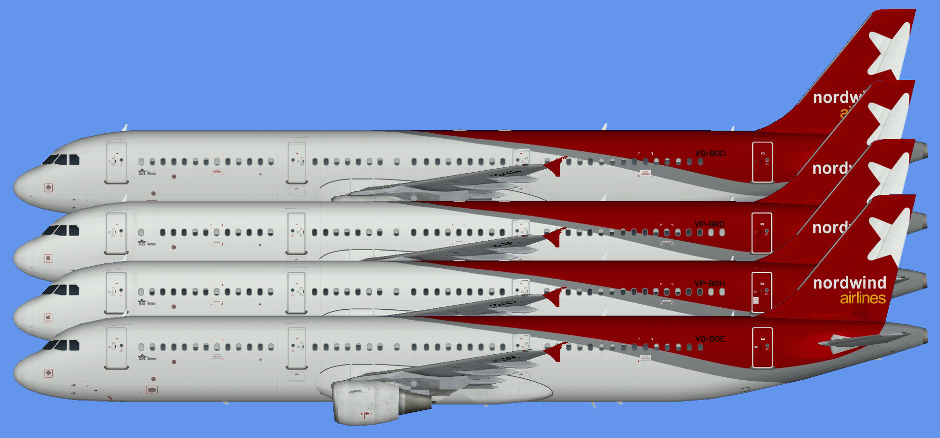 Nordwind Airlines Airbus A321 OC