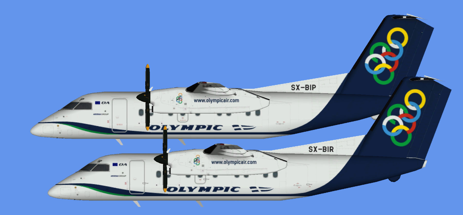 Olympic Air Dash 8-100