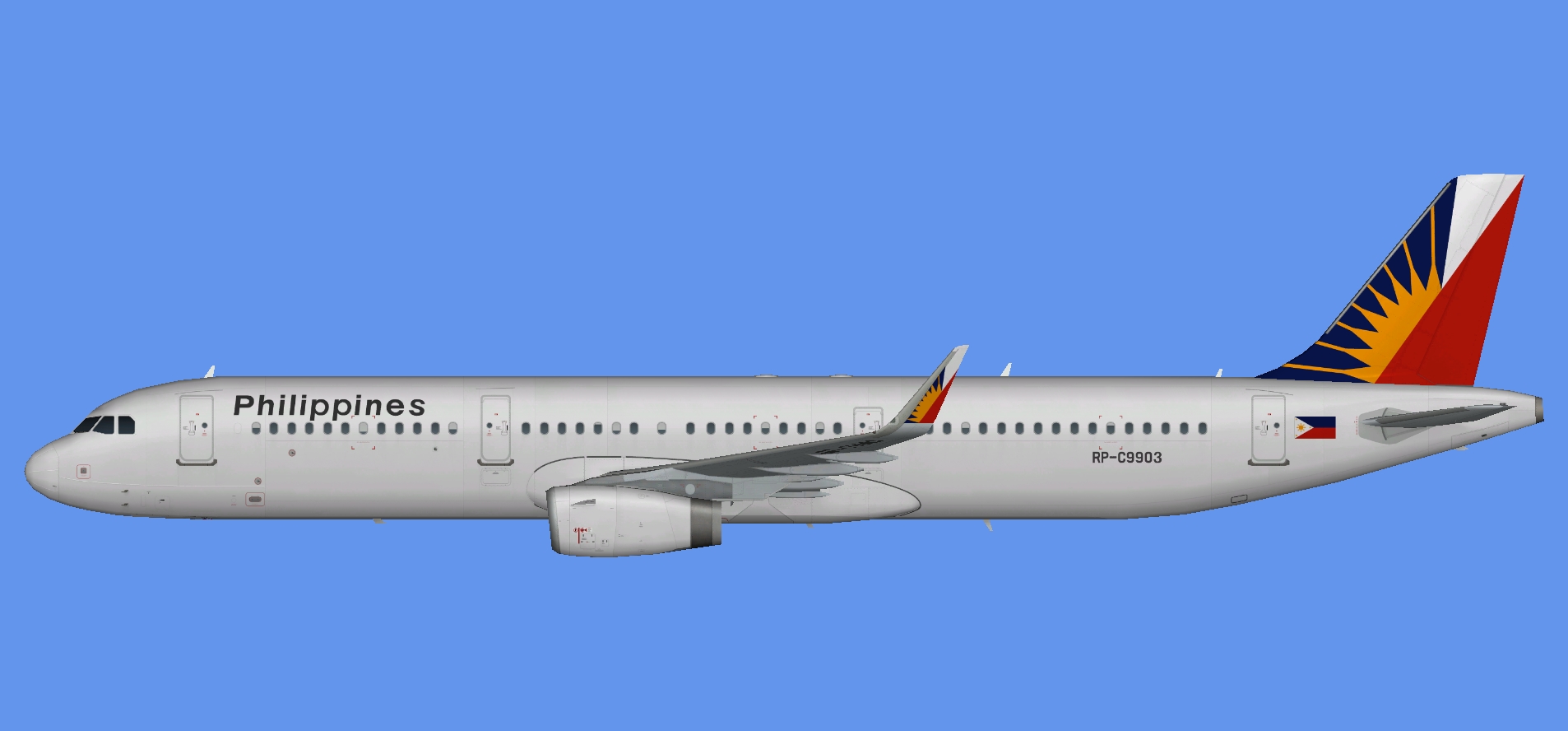 Philippine Airlines A321 sharklets