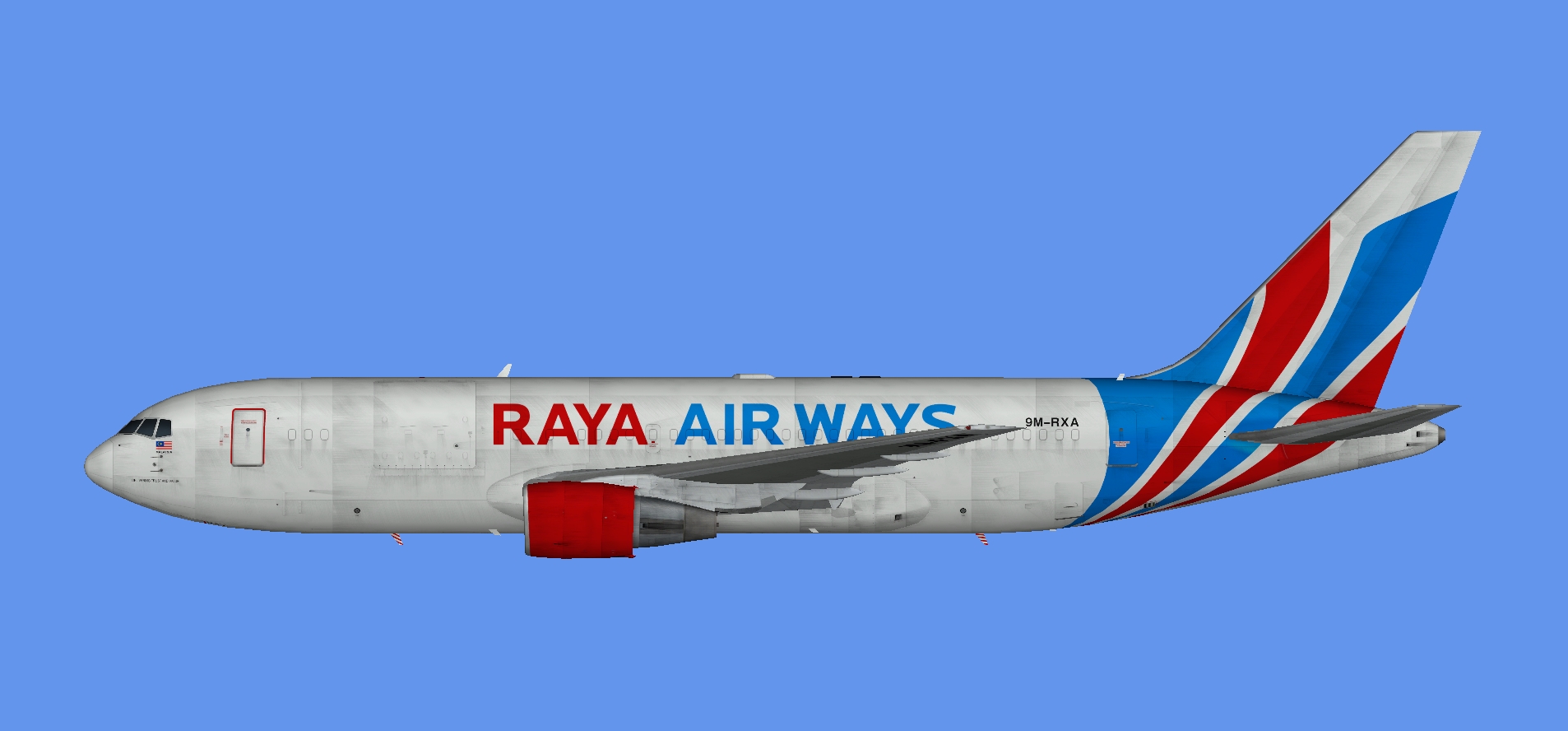 Raya Airways Boeing 767-200