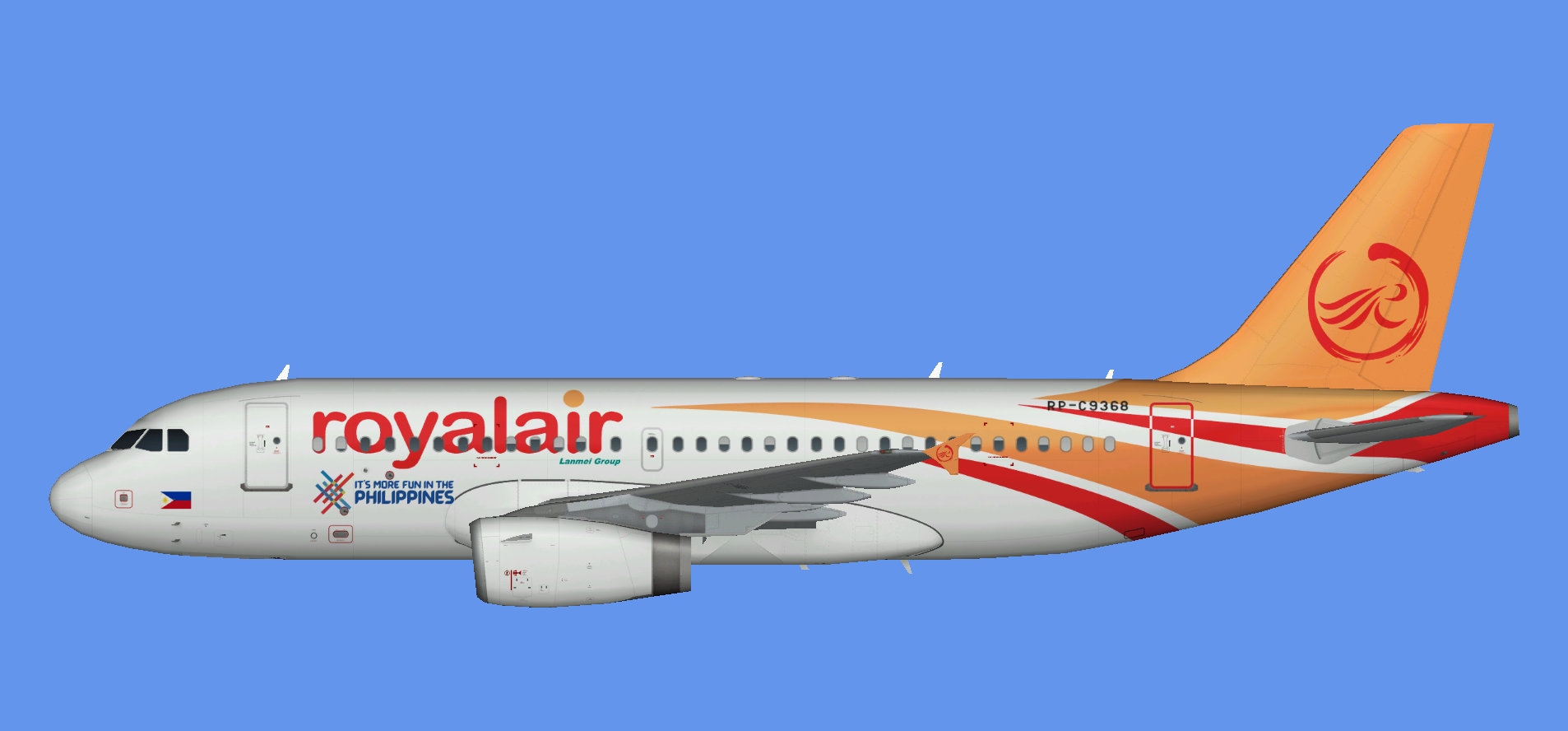 Royal Air Philippines Airbus A319