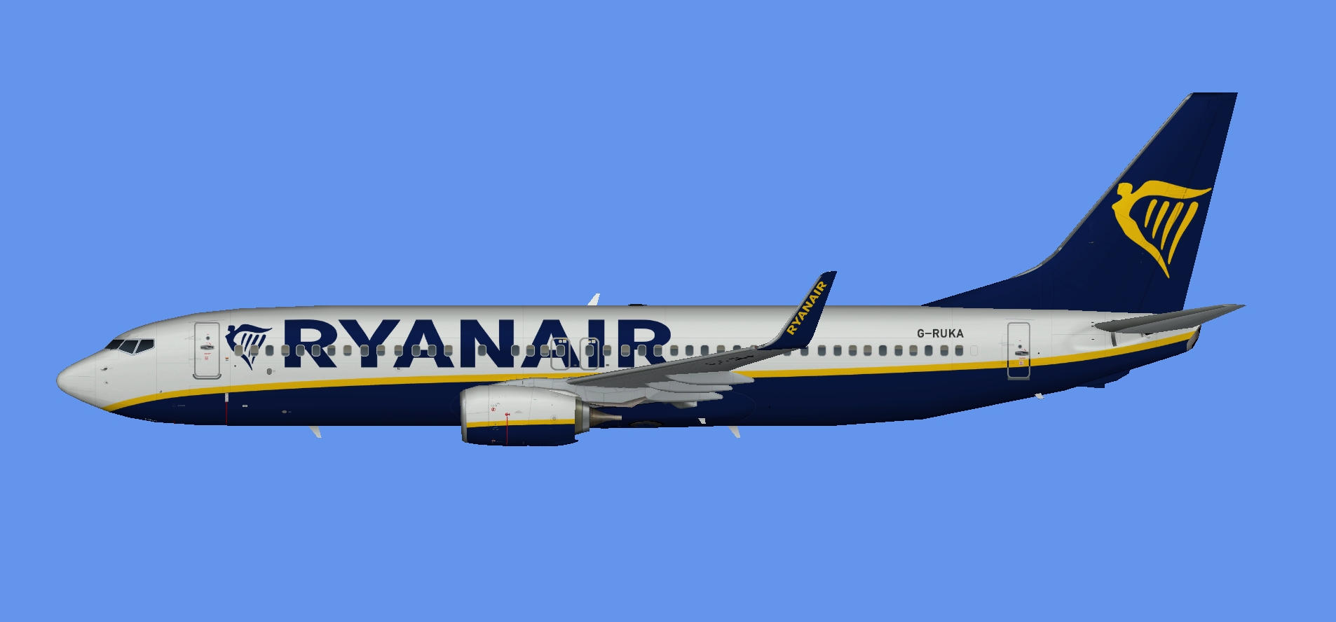 Ryanair UK Boeing 737-800