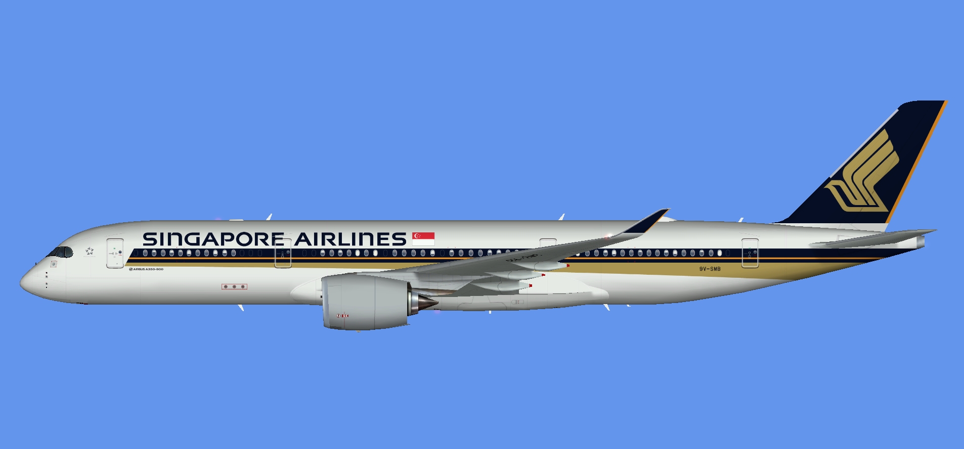 Singapore Airlines A350-900 (FSP)