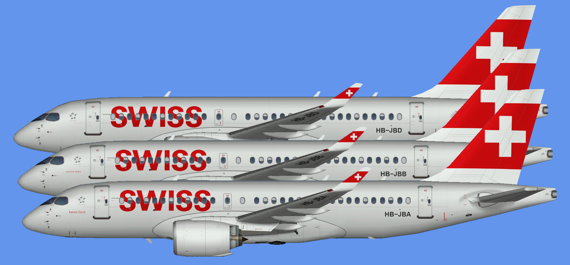 Swiss International Airbus A220-100 (SBAI)