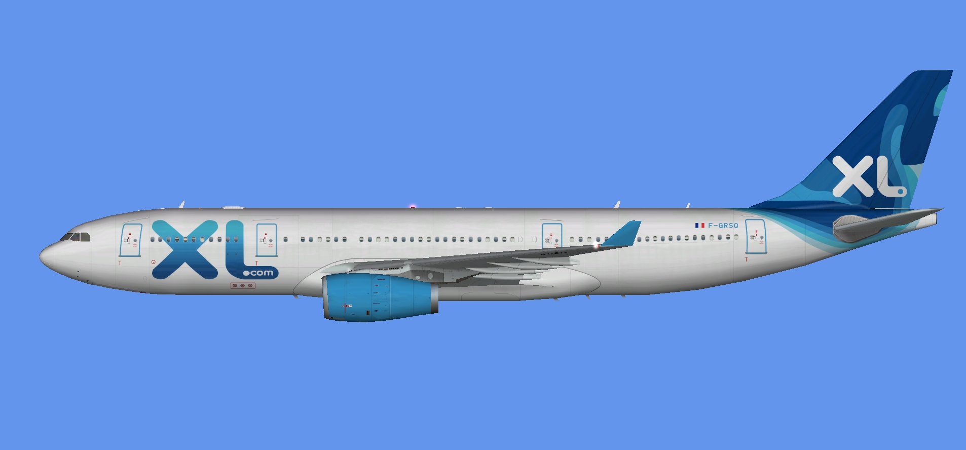 XL Airways France A330-200 (FSP)