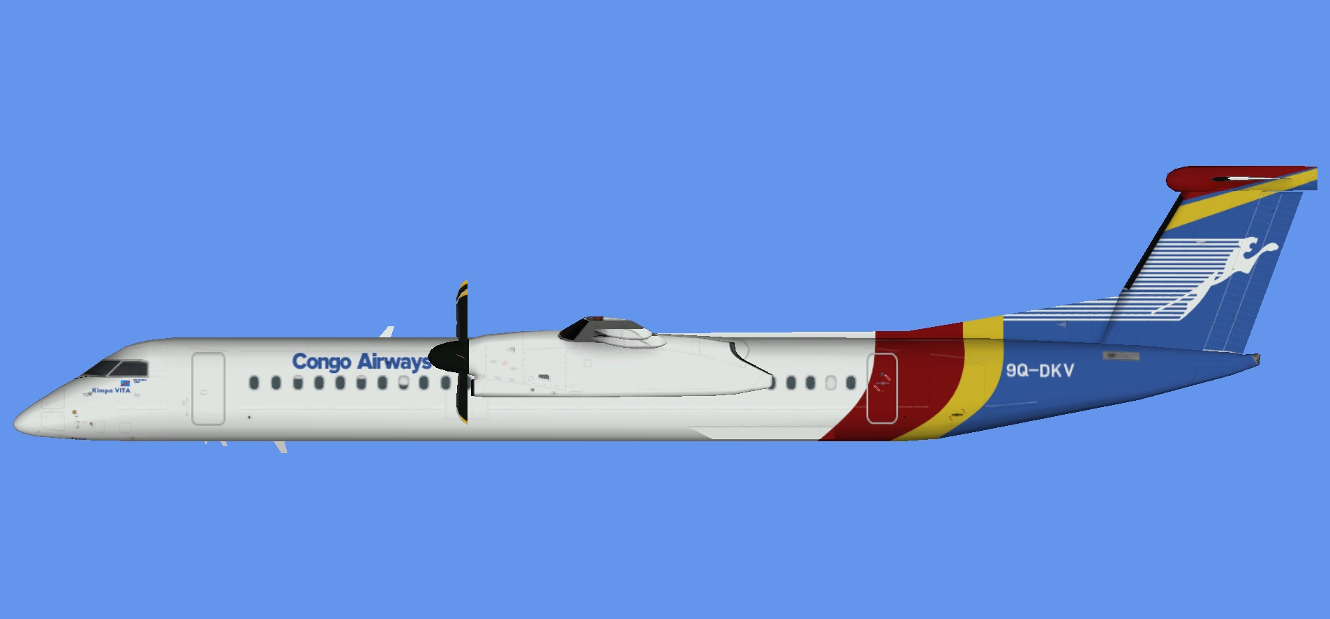 Congo Airways Dash 8-400 