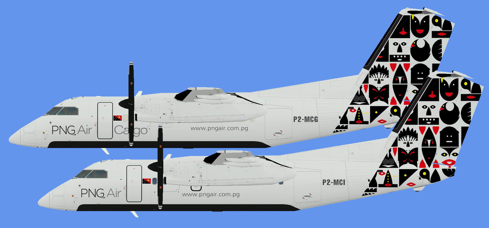 PNG Air Dash 8-100 (AIG)