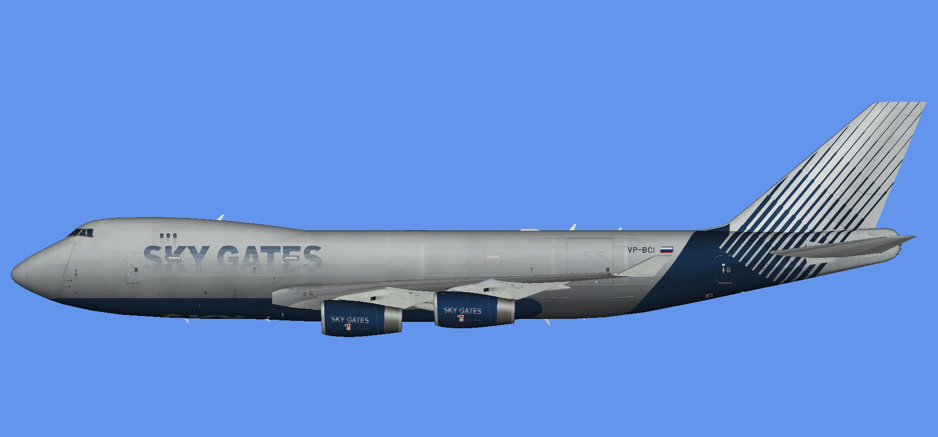 Sky Gates Boeing 747-400F