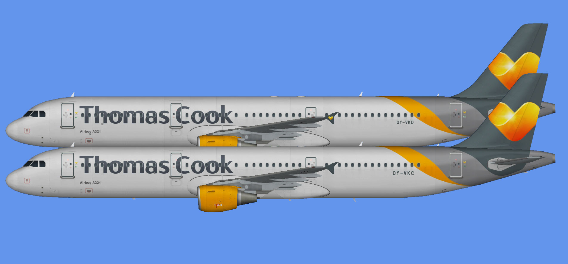 Thomas Cook Airlines Scandinavia A321 CFM