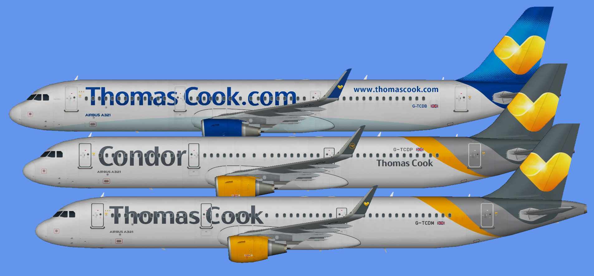 Thomas Cook A321 CFM (sharklets)
