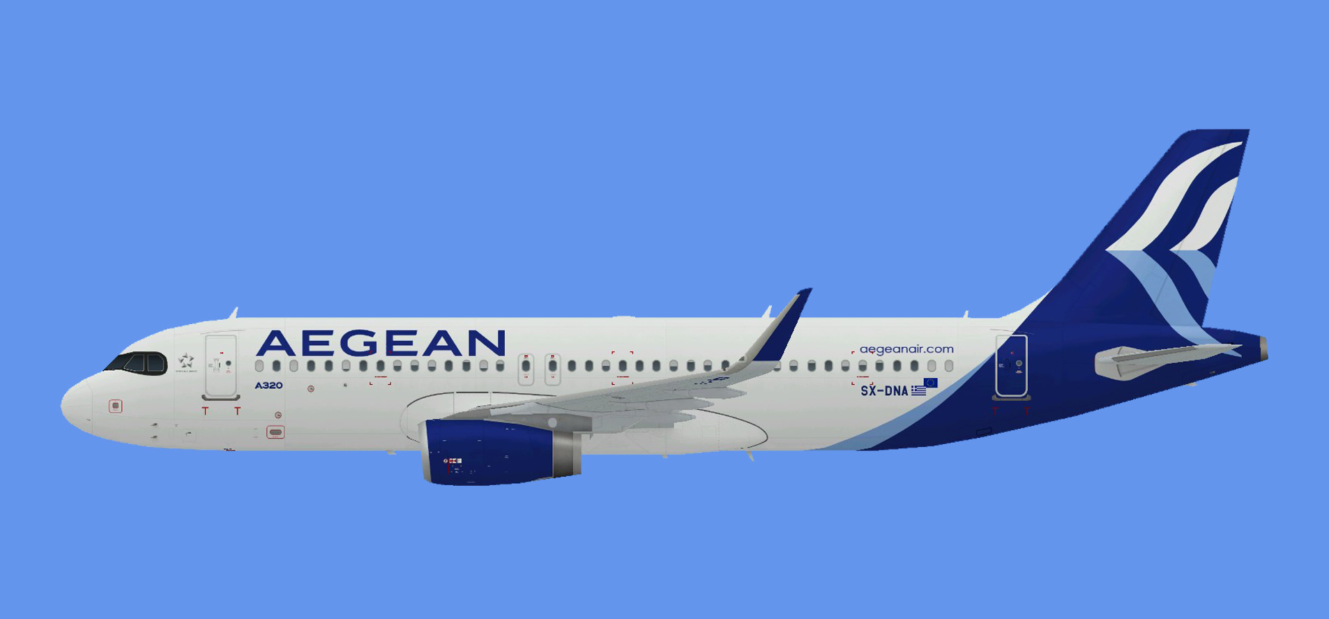 Aegean Airlines Airbus A320 SL NC