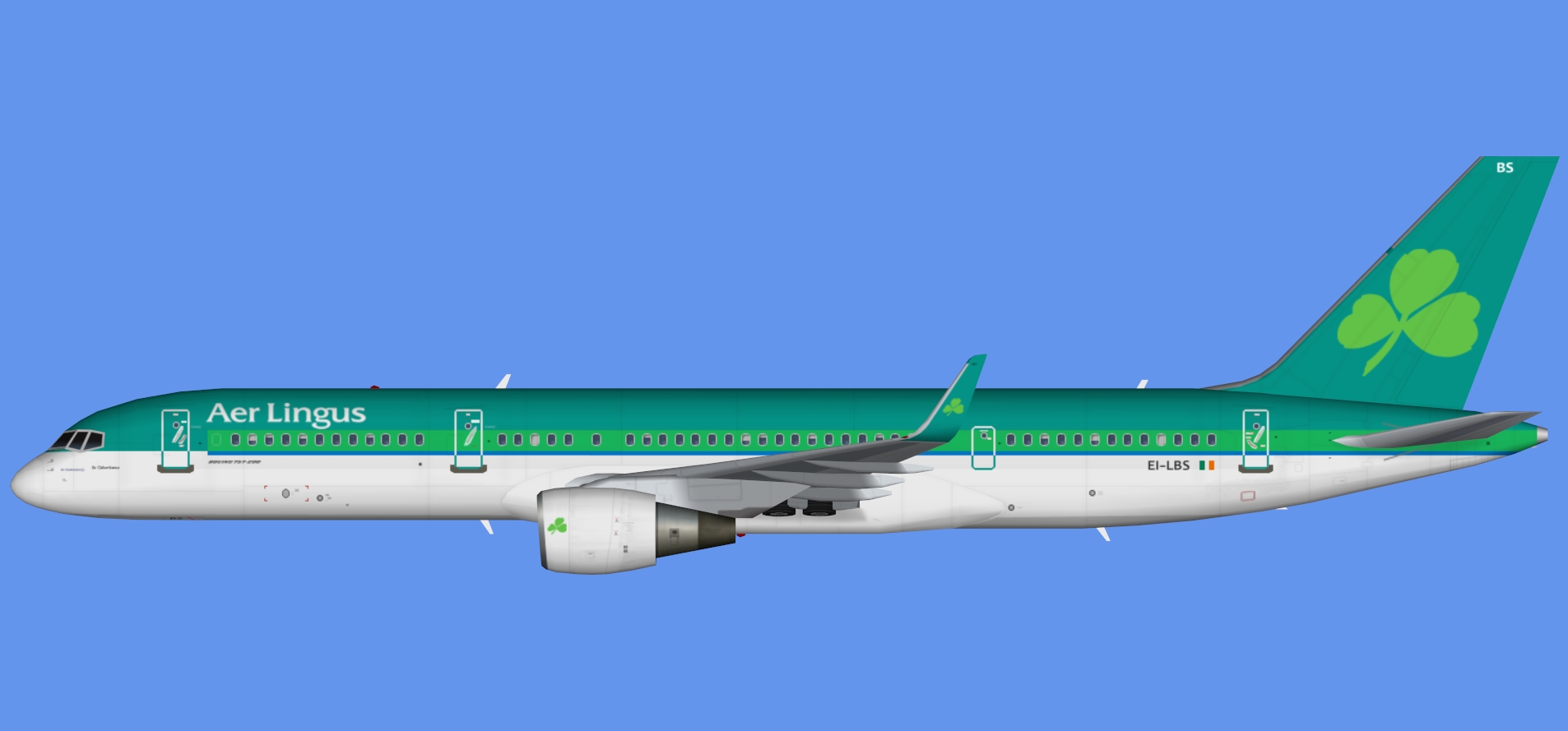 Aer Lingus Boeing 757 PW