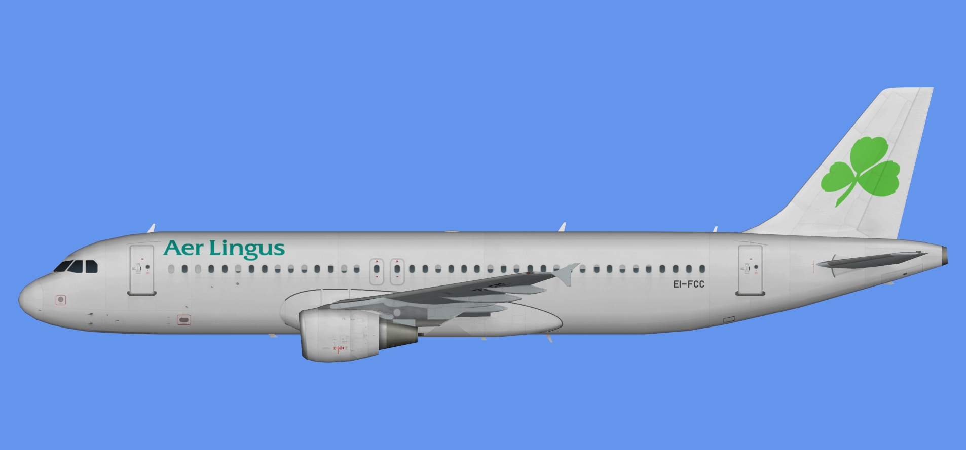 Aer Lingus A320 'albino' EI-FCC