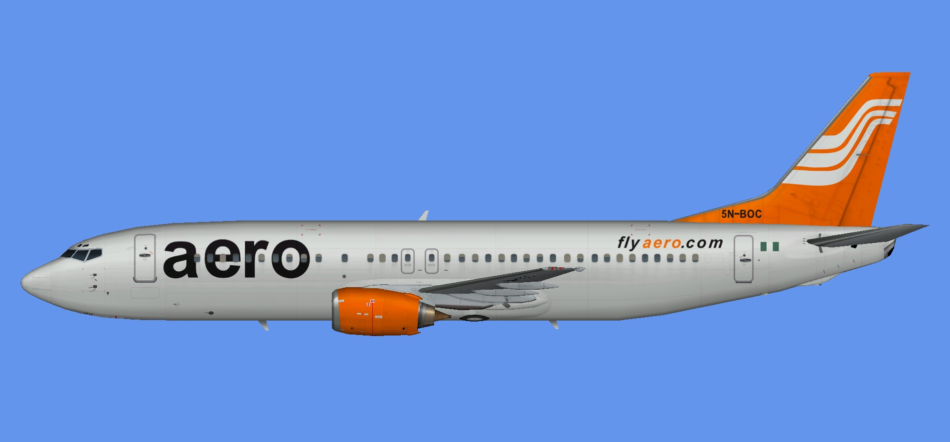 Aero Contractors Boeing 737-400