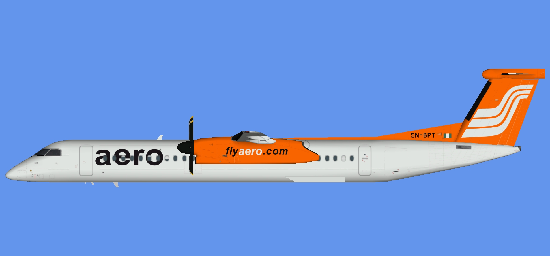 Aero Contractors Dash 8-400
