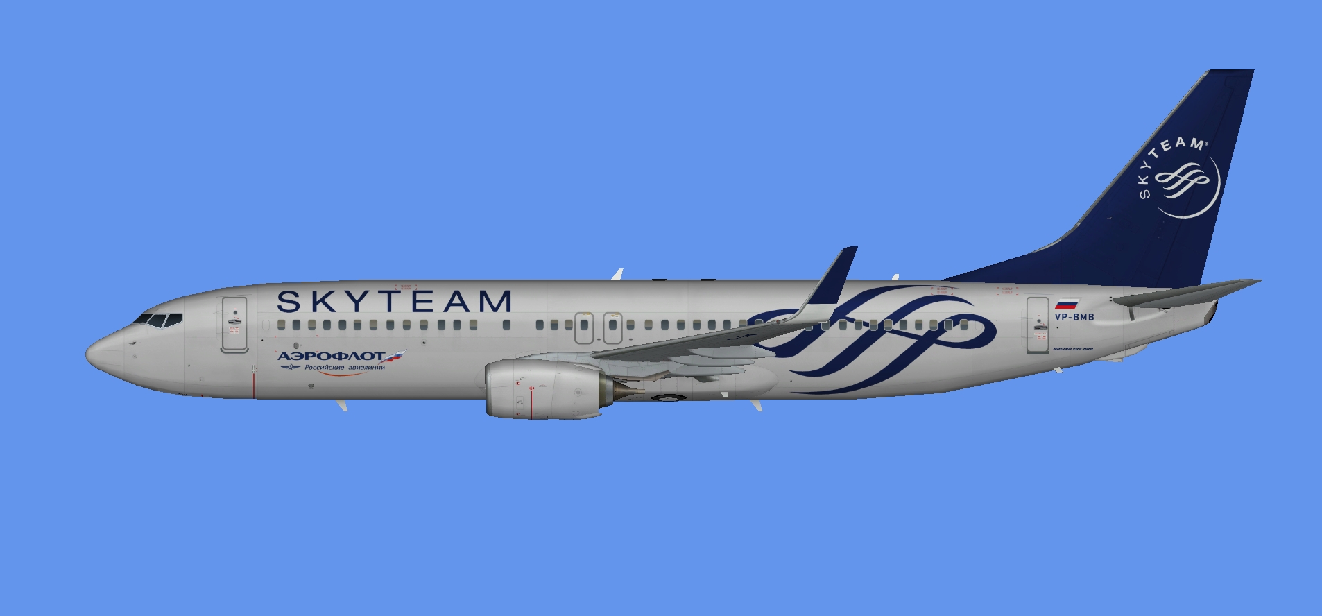 Aeroflot Boeing 737-800 Skyteam