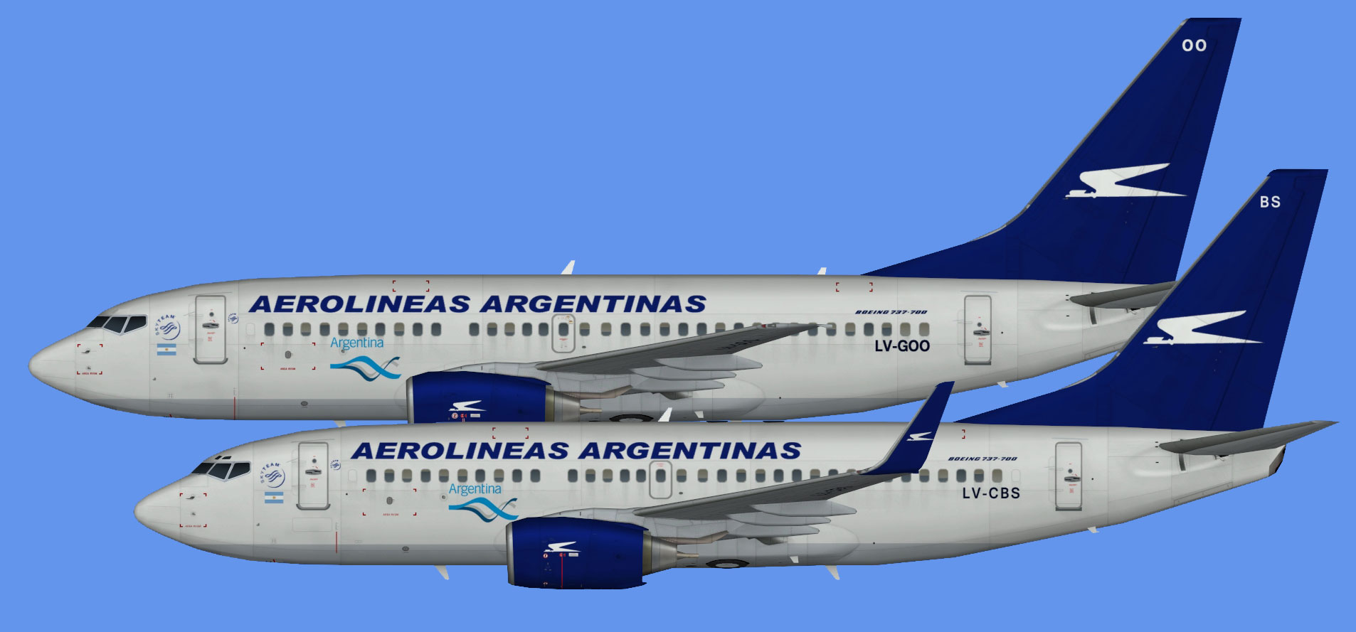 Aerolineas Argentinas Boeing 737-700