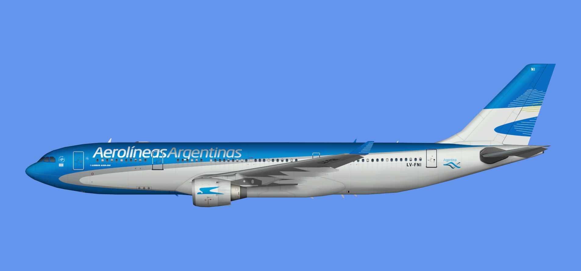 Aerolineas Argentinas A330-200 (TFS)