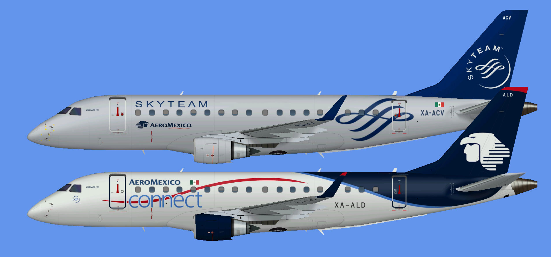 Aeromexico Connect Embraer E-170 (RFSL)