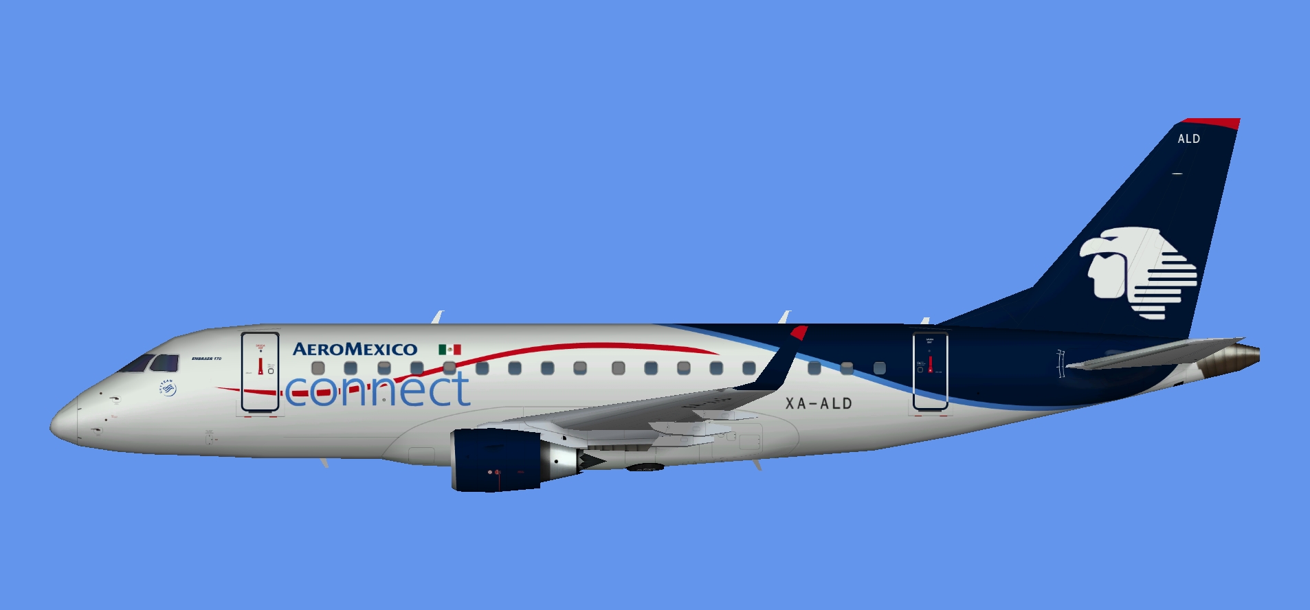 Aeromexico Connect Embraer E170 (AIA)