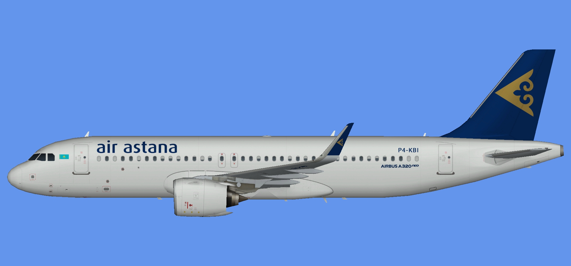 Air Astana Airbus A320 NEO NC