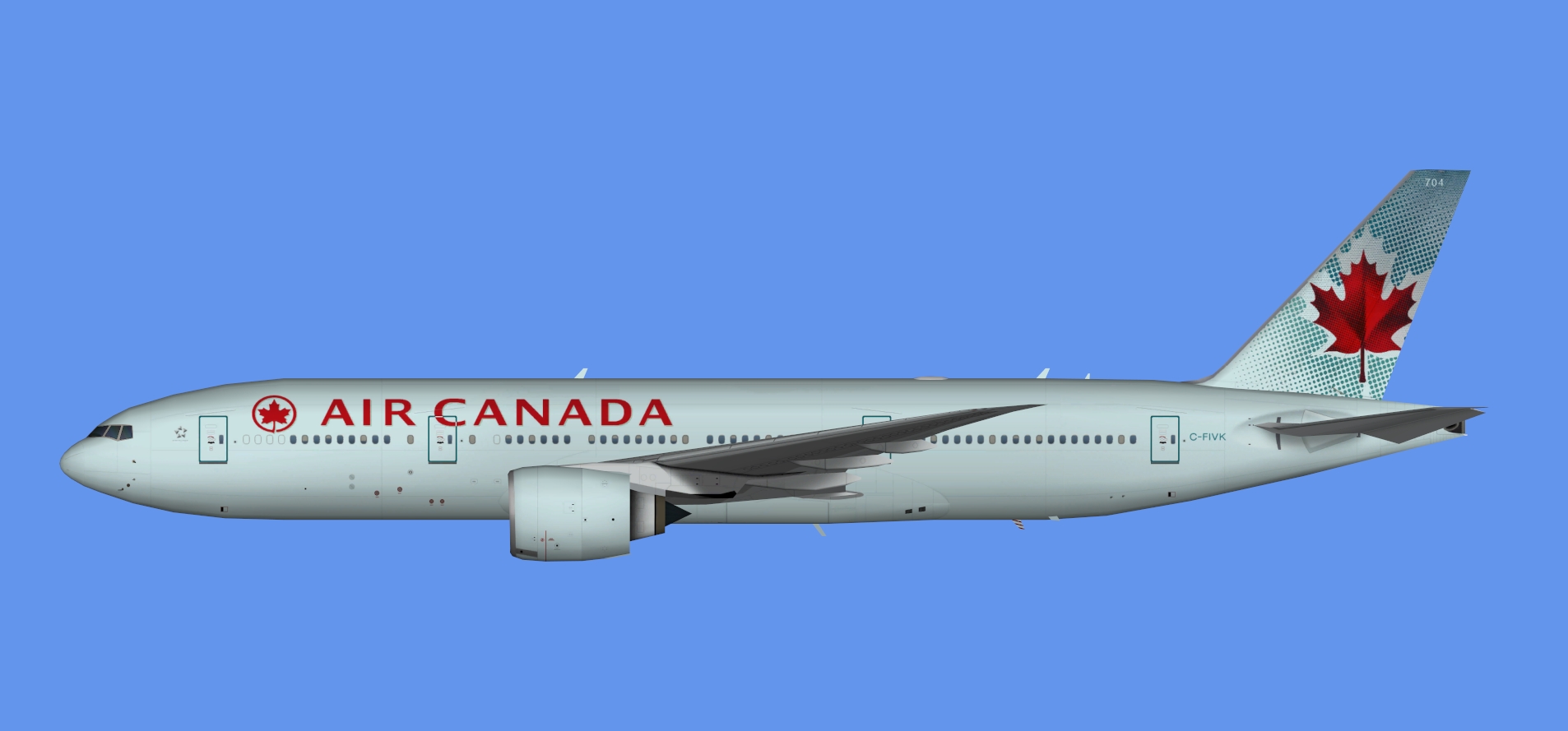 Air Canada Boeing 777-200LR (TFS)