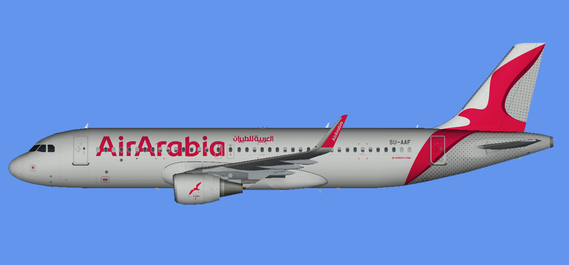 Air Arabia Egypt Airbus A320 (NC)