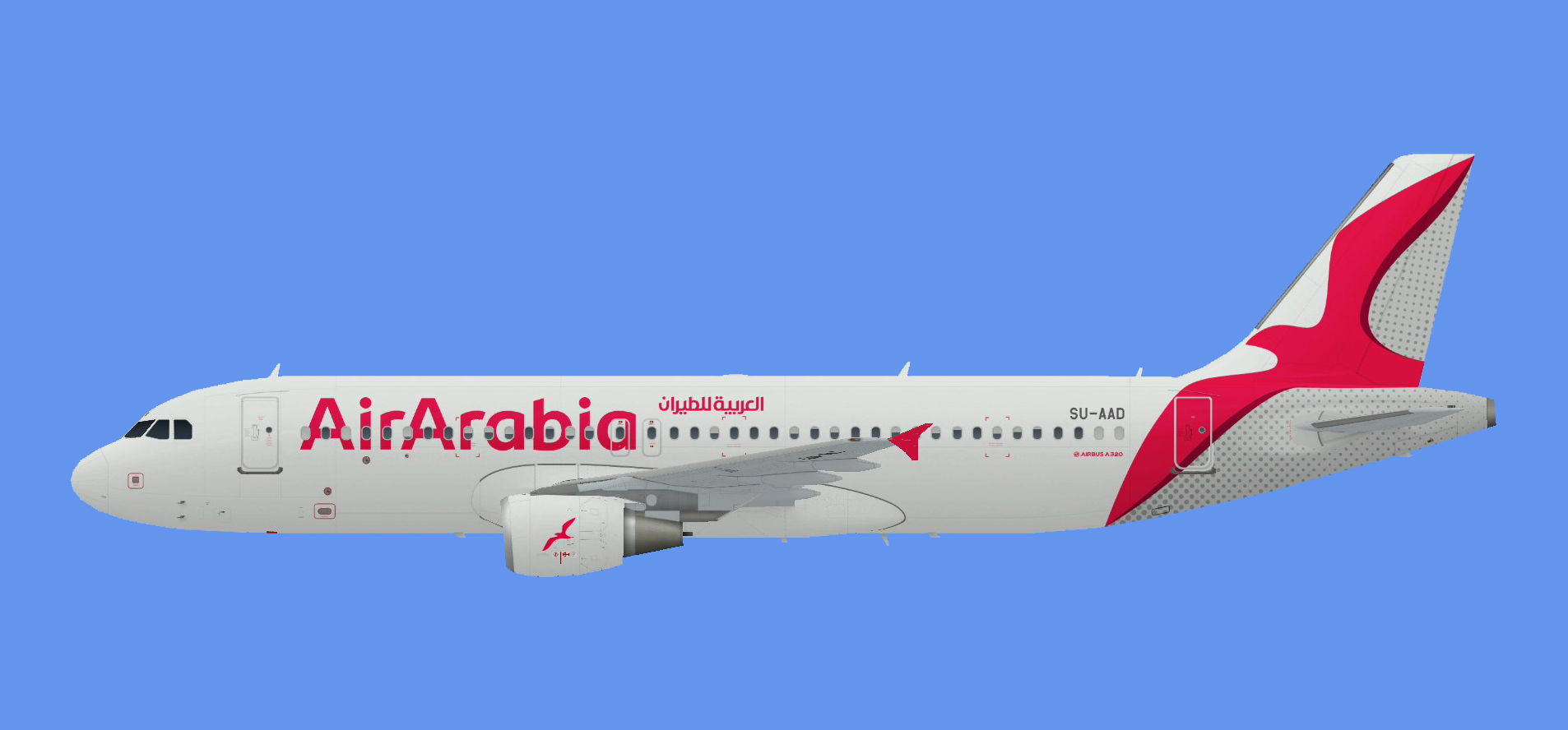 Air Arabia Egypt Airbus A320 Standard NC